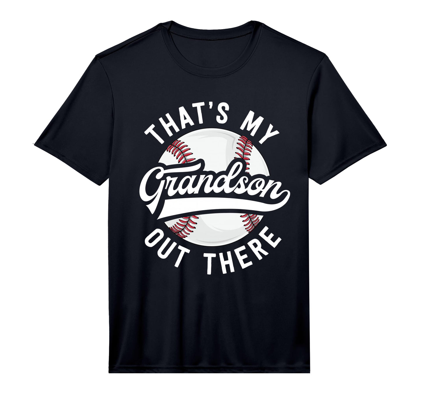 Baseball Grandpa Gift Thats My Grandson T-Shirt - Unique Graphic Men Women - T-Shirt, Sweatshirt, Hoodie