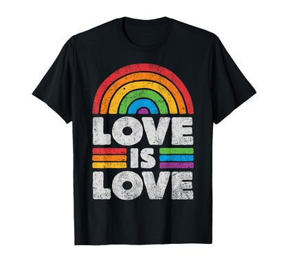 Lgbtq Love Is Love Gay Pride Lgbt Ally T-Shirt - Trendy Graphic Unisex - T-Shirt, Sweatshirt, Hoodie
