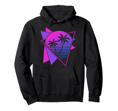 80S Synthwave Aesthetic 1990S Art Hoodie - Trendy Graphic Men Women - T-Shirt, Sweatshirt, Hoodie