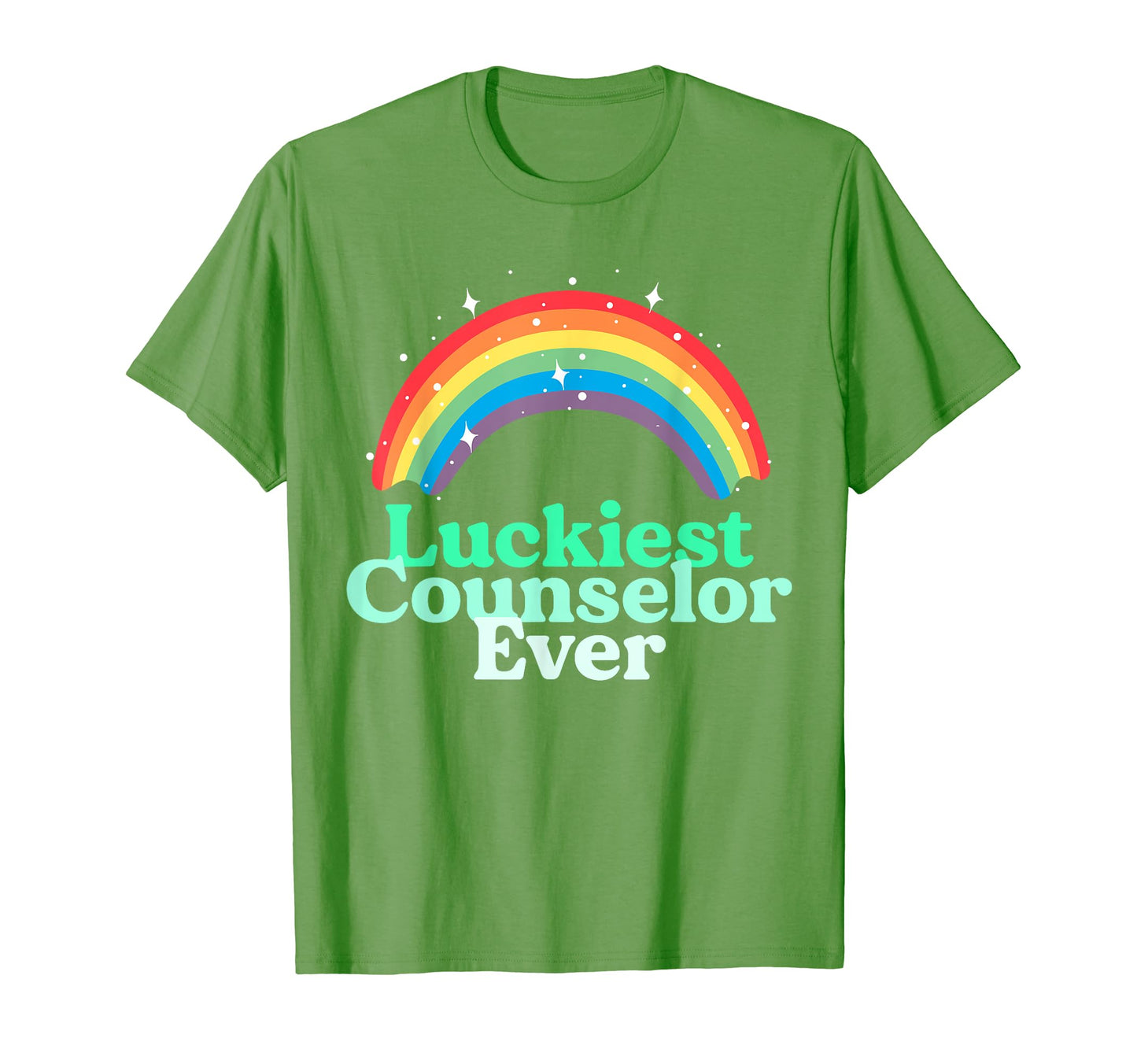 Luckiest Counselor St Patricks T-Shirt - Casual Everyday Wear for Adults - T-Shirt, Sweatshirt, Hoodie