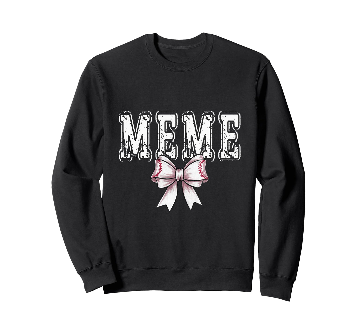 Coquette Baseball Meme Spirit Sweatshirt - Minimalist Print for Adults - T-Shirt, Sweatshirt, Hoodie