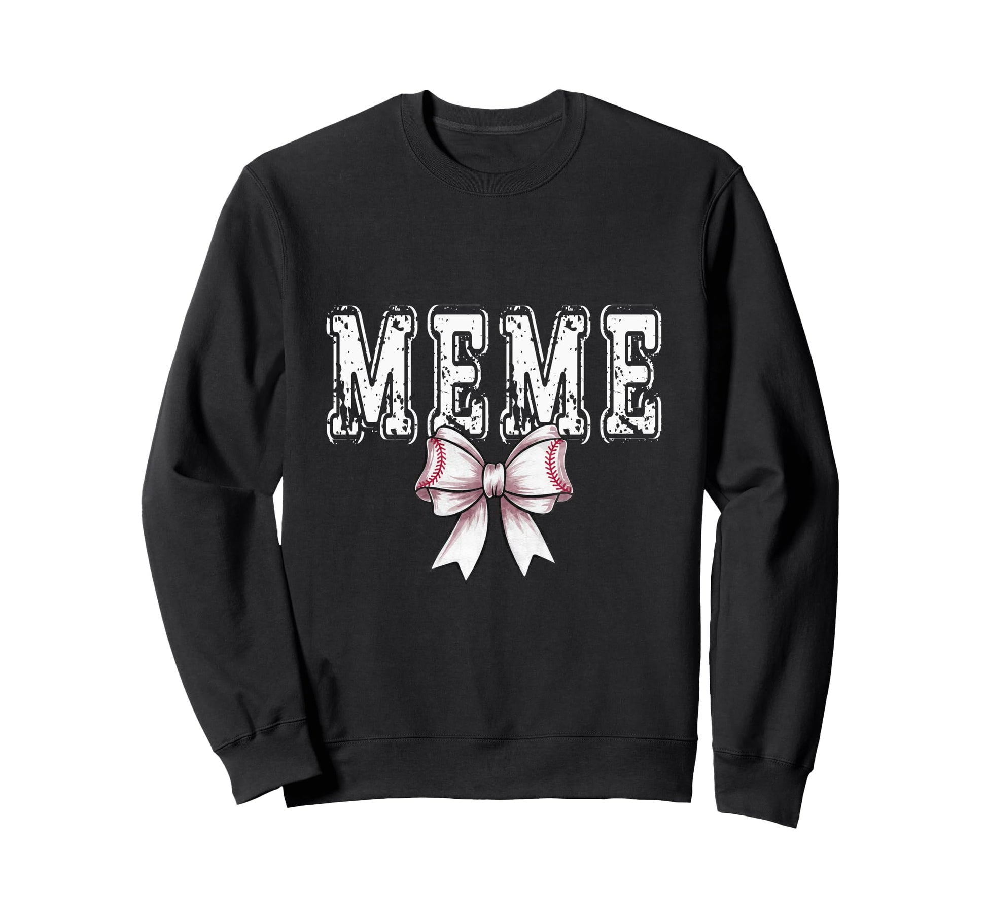 Coquette Baseball Meme Spirit Sweatshirt - Minimalist Print for Adults - T-Shirt, Sweatshirt, Hoodie