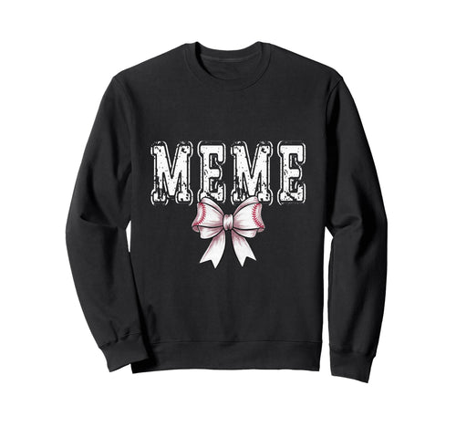 Coquette Baseball Meme Spirit Sweatshirt - Minimalist Print for Adults - T-Shirt, Sweatshirt, Hoodie