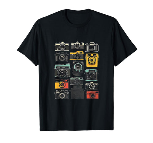 Photography Camera Photographer T-Shirt - Streetwear Style Men Women - T-Shirt, Sweatshirt, Hoodie