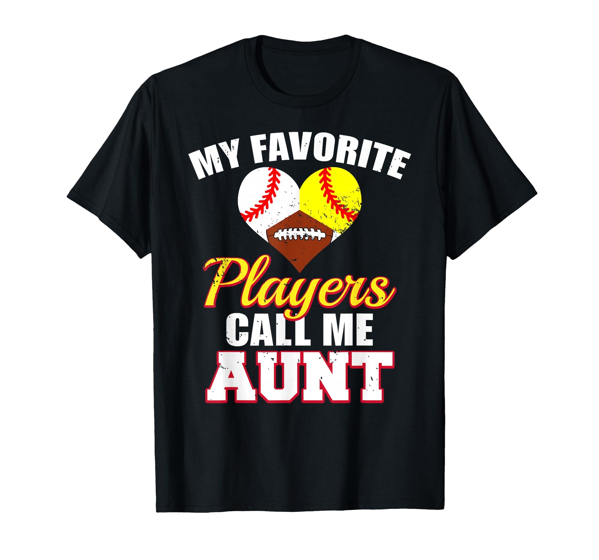 My Favorite Baseball Softball Football T-Shirt - Novelty Apparel Men Women - T-Shirt, Sweatshirt, Hoodie