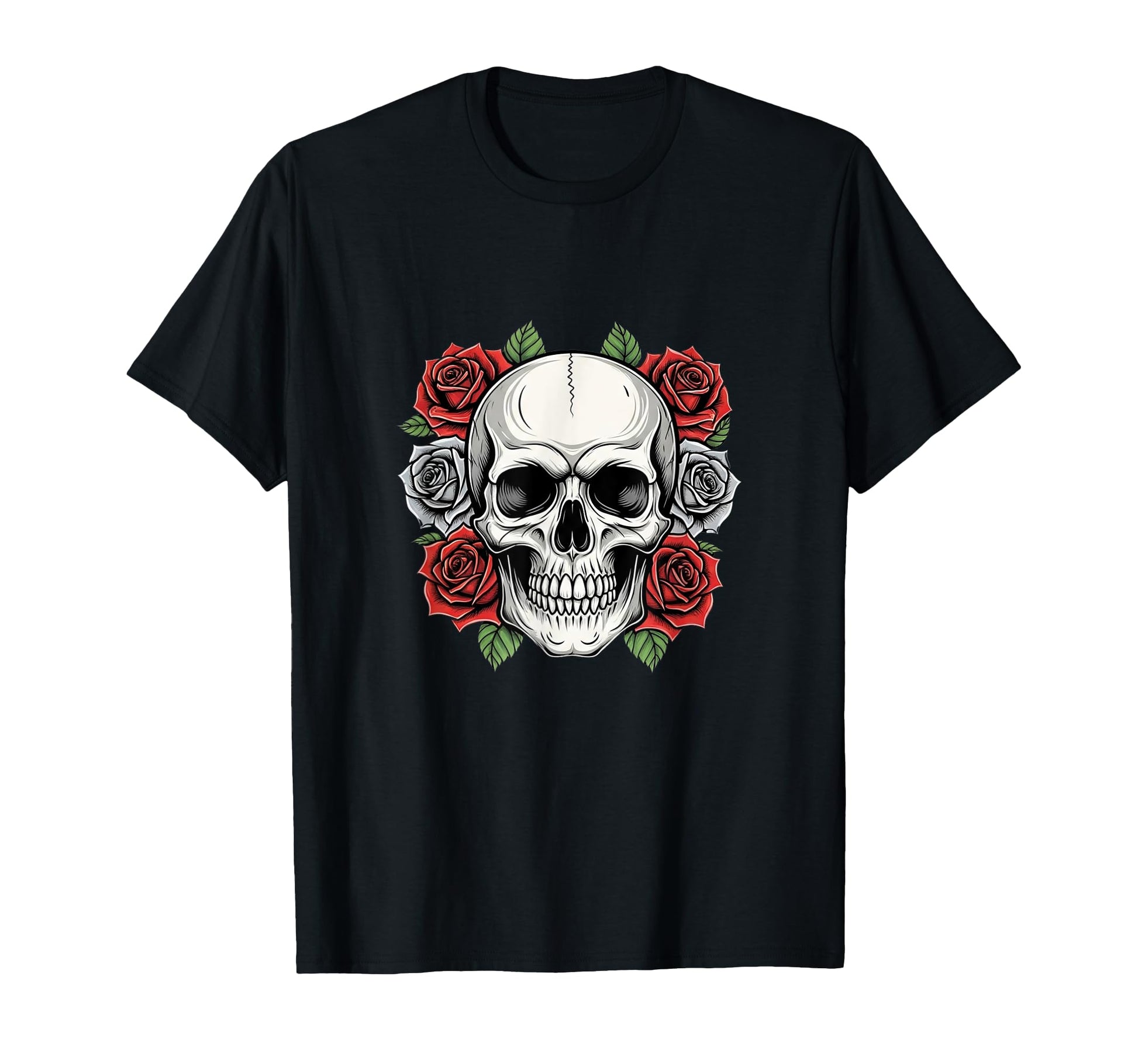 Summer Vibes Rock N Roll And Roses T-Shirt - Minimalist Print Men Women - T-Shirt, Sweatshirt, Hoodie