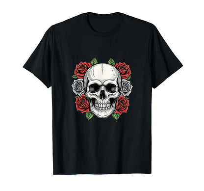 Summer Vibes Rock N Roll And Roses T-Shirt - Minimalist Print Men Women - T-Shirt, Sweatshirt, Hoodie