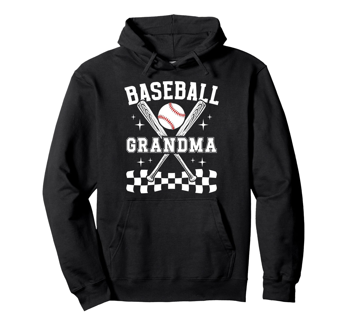 Baseball Grandma Baseball Player Hoodie - Novelty Apparel Unisex - T-Shirt, Sweatshirt, Hoodie
