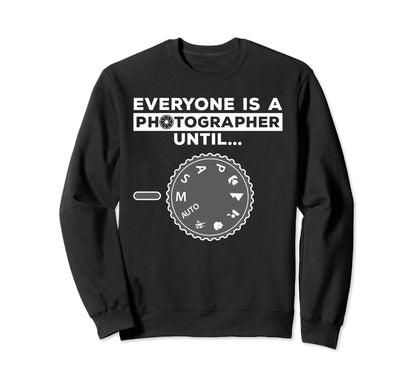 Funny Photographer Photography Manual Sweatshirt - Custom Art Print Unisex - T-Shirt, Sweatshirt, Hoodie