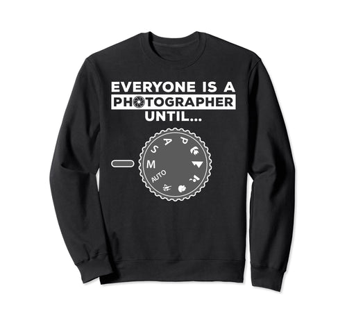 Funny Photographer Photography Manual Sweatshirt - Custom Art Print Unisex - T-Shirt, Sweatshirt, Hoodie