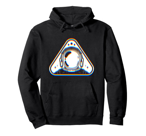 Glitch Art Edm Rave Optical Illusion Hoodie - Trendy Graphic Men Women - T-Shirt, Sweatshirt, Hoodie