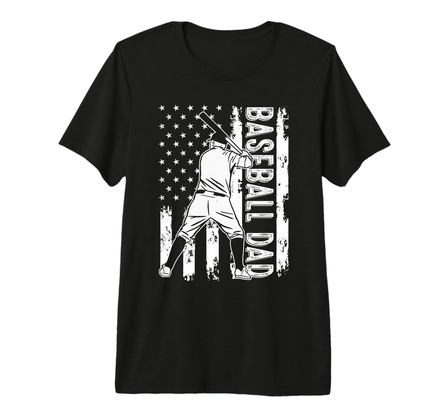 Baseball Dad Patriotic Player Pride T-Shirt - Fun Novelty Design Unisex - T-Shirt, Sweatshirt, Hoodie