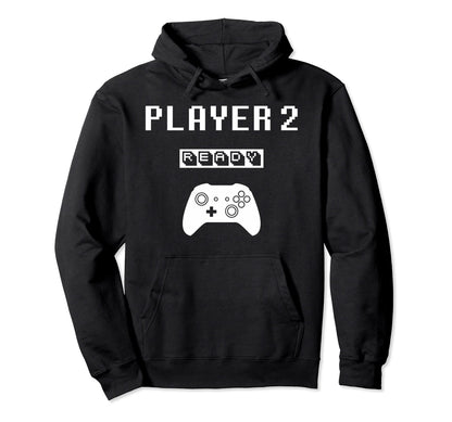 Player 1 Player 2 Ready Player Sx Game Dad Hoodie - Novelty Apparel Unisex - T-Shirt, Sweatshirt, Hoodie