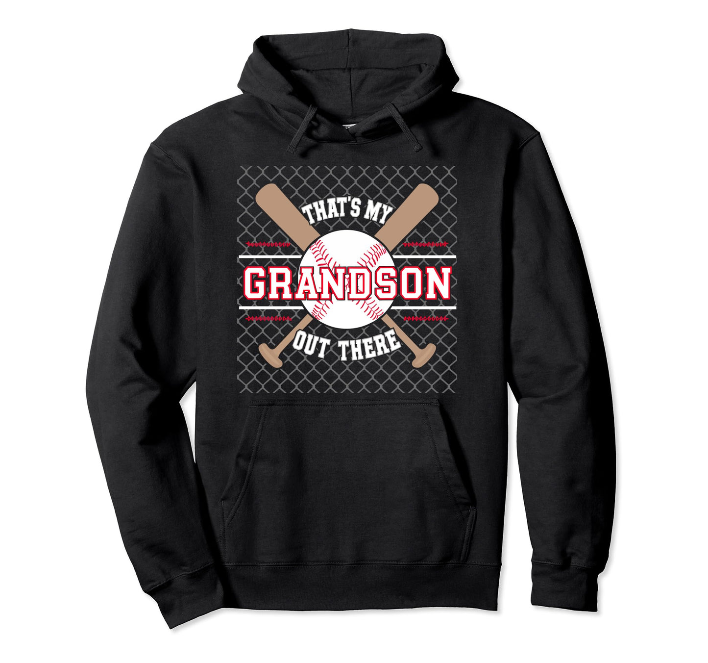 Baseball Grandpa Grandfather Hoodie - Casual Everyday Wear for Adults - T-Shirt, Sweatshirt, Hoodie