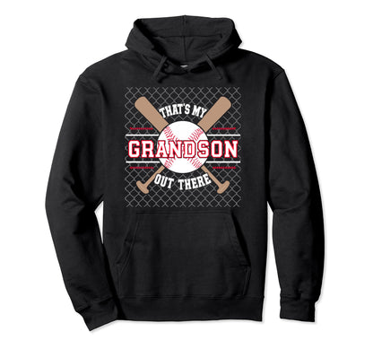 Baseball Grandpa Grandfather Hoodie - Casual Everyday Wear for Adults - T-Shirt, Sweatshirt, Hoodie