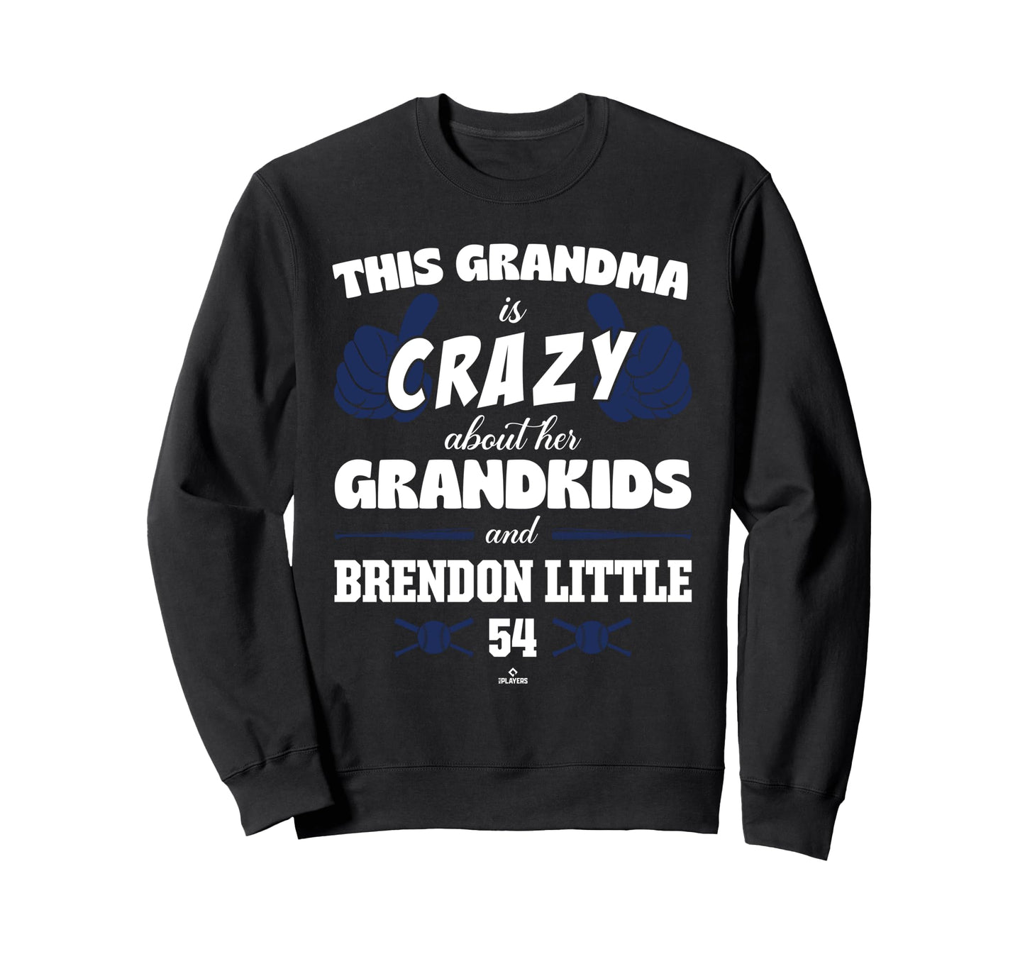 Grandma Crazy Brendon Little Sweatshirt - Casual Everyday Wear for Adults - T-Shirt, Sweatshirt, Hoodie