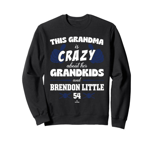 Grandma Crazy Brendon Little Sweatshirt - Casual Everyday Wear for Adults - T-Shirt, Sweatshirt, Hoodie
