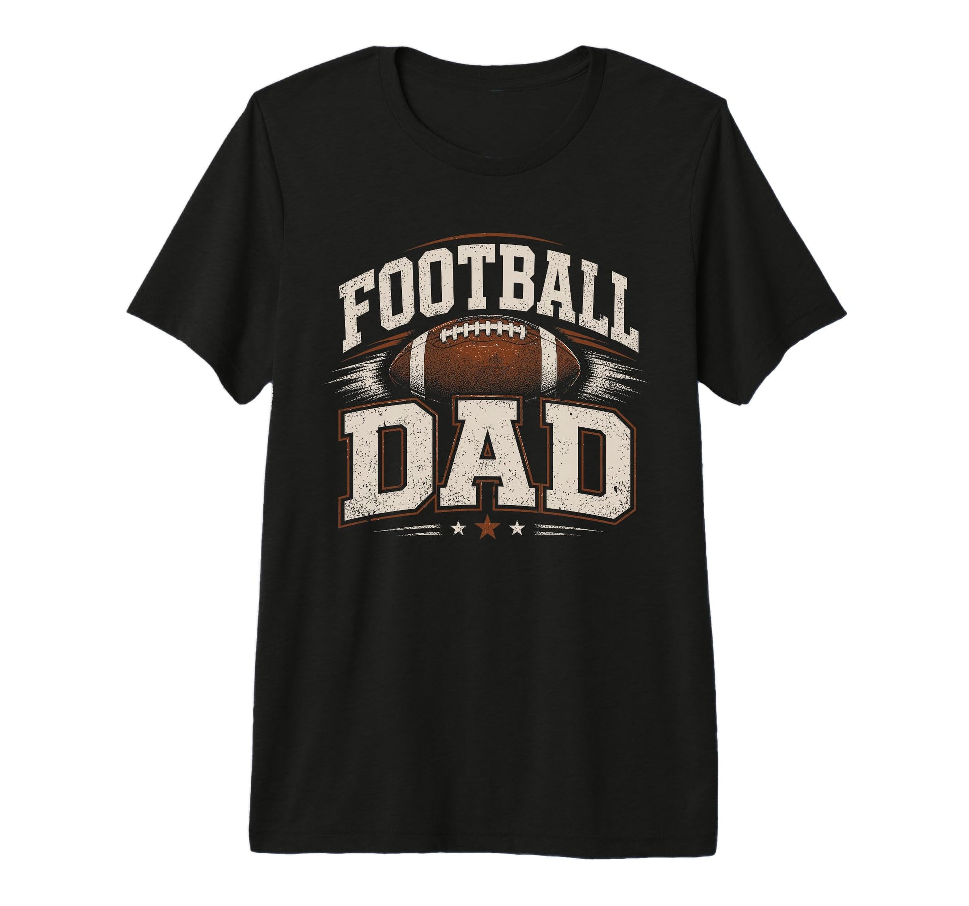 Football Dad Sports Dad Tri Blend T-Shirt - Novelty Apparel Men Women - T-Shirt, Sweatshirt, Hoodie