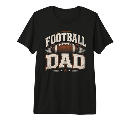 Football Dad Sports Dad Tri Blend T-Shirt - Novelty Apparel Men Women - T-Shirt, Sweatshirt, Hoodie