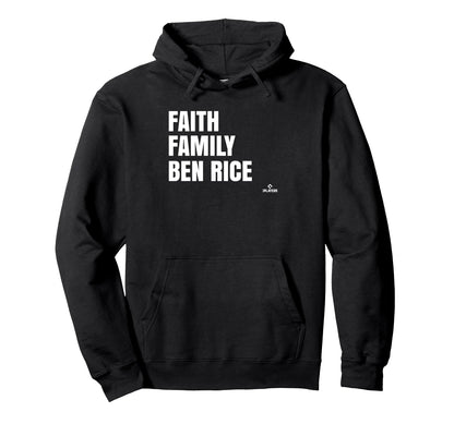 Faith Family Ben Rice Prospect Baseball Hoodie - Novelty Apparel Unisex - T-Shirt, Sweatshirt, Hoodie