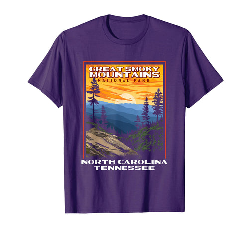 Great Smoky Mountains Wpa National T-Shirt - Streetwear Style for Adults - T-Shirt, Sweatshirt, Hoodie