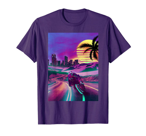 Outrun Vaporwave 80S Synthwave T-Shirt - Streetwear Style for Adults - T-Shirt, Sweatshirt, Hoodie