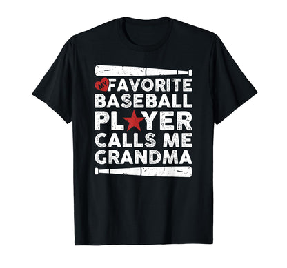 Baseball My Favorite Baseball Player Calls T-Shirt - Trendy Graphic Unisex - T-Shirt, Sweatshirt, Hoodie
