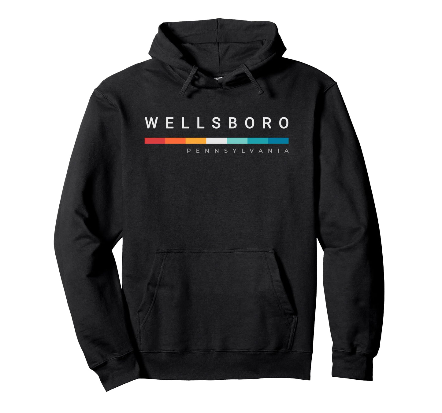 Wellsboro Pa Pennsylvania Hoodie - Streetwear Style Men Women - T-Shirt, Sweatshirt, Hoodie