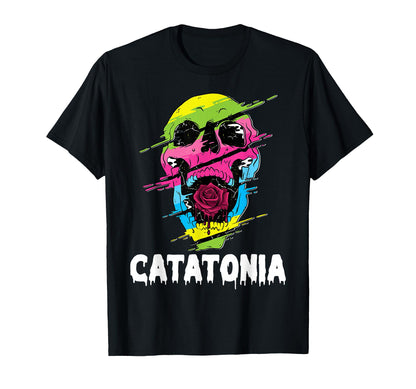Catatonia Indie Aesthetic Vaporwave T-Shirt - Casual Everyday Wear Unisex - T-Shirt, Sweatshirt, Hoodie