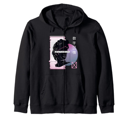 Vaporwave Aesthetic 80S 90S Hoodie - Aesthetic Graphic for Adults - T-Shirt, Sweatshirt, Hoodie