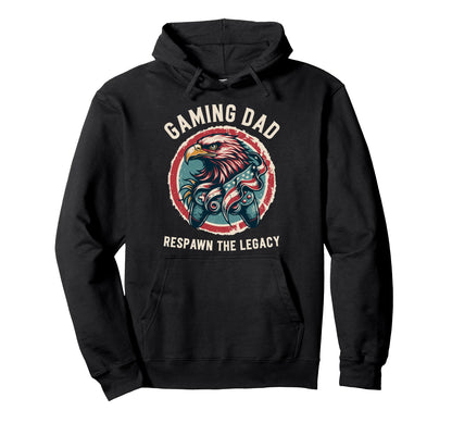 Respawn Legacy Usa Gaming Dad Hoodie - Graphic Print for Adults - T-Shirt, Sweatshirt, Hoodie