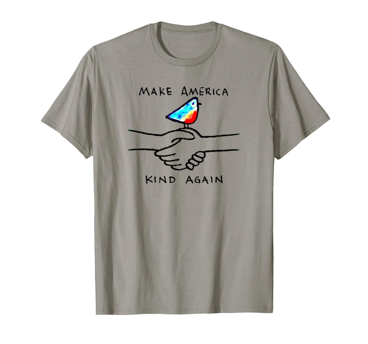 Make America Kind Again Shaking T-Shirt - Streetwear Style for Adults - T-Shirt, Sweatshirt, Hoodie