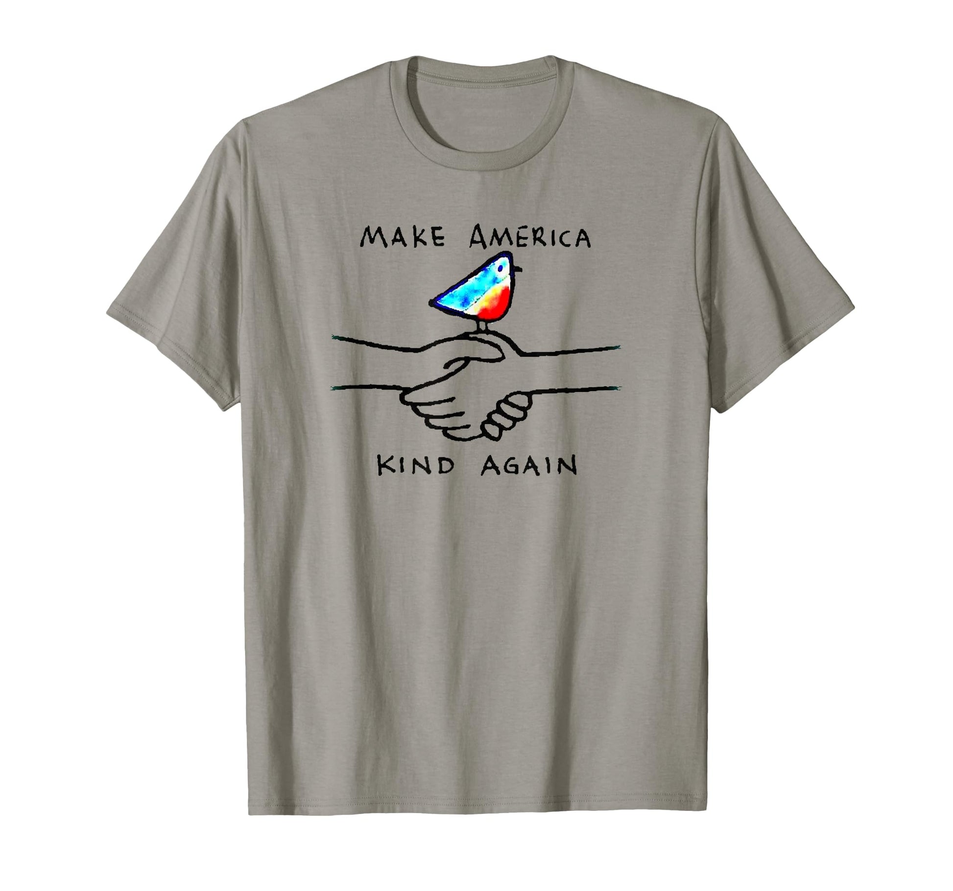 Make America Kind Again Shaking T-Shirt - Streetwear Style for Adults - T-Shirt, Sweatshirt, Hoodie