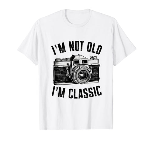 Camera Im Not Old Im Nostalgia T-Shirt - Graphic Print Men Women - T-Shirt, Sweatshirt, Hoodie