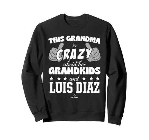 Grandma Crazy Luis Diaz Prospect Sweatshirt - Minimalist Print for Adults - T-Shirt, Sweatshirt, Hoodie
