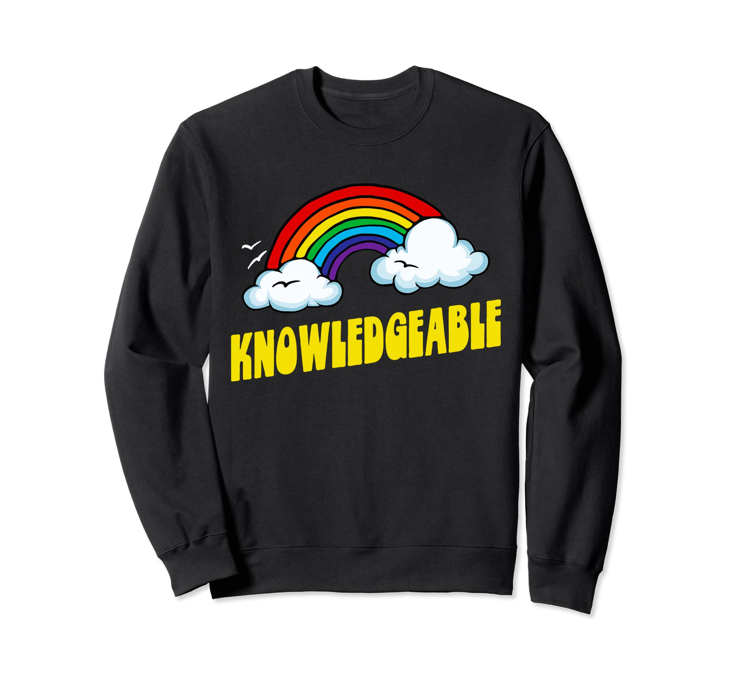Knowledgeable Funny Sarcastic 80S Sweatshirt - Novelty Apparel Unisex - T-Shirt, Sweatshirt, Hoodie