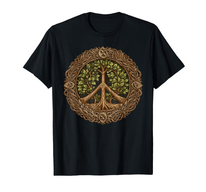 Tree Life Peace T-Shirt - Aesthetic Graphic Men Women - T-Shirt, Sweatshirt, Hoodie