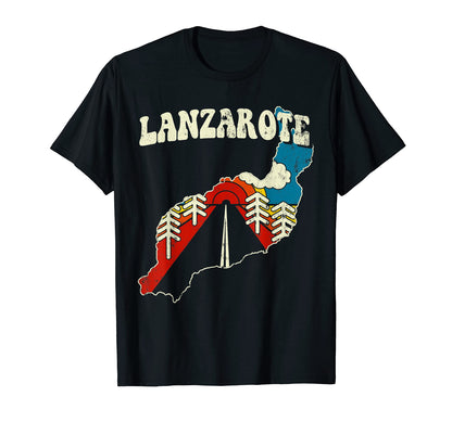 Lanzarote Spain Spanish Island Rainbow T-Shirt - Minimalist Print Unisex - T-Shirt, Sweatshirt, Hoodie