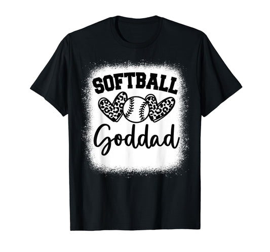 Personalized Baseball Heart Goddad Baseball T-Shirt - Unique Graphic Unisex - T-Shirt, Sweatshirt, Hoodie