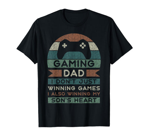 Gaming Dad Father Son Fathers Day T-Shirt - Casual Everyday Wear Men Women - T-Shirt, Sweatshirt, Hoodie