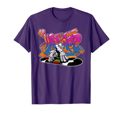 Hip Hop Graffiti Dj T-Shirt - Minimalist Print Men Women - T-Shirt, Sweatshirt, Hoodie