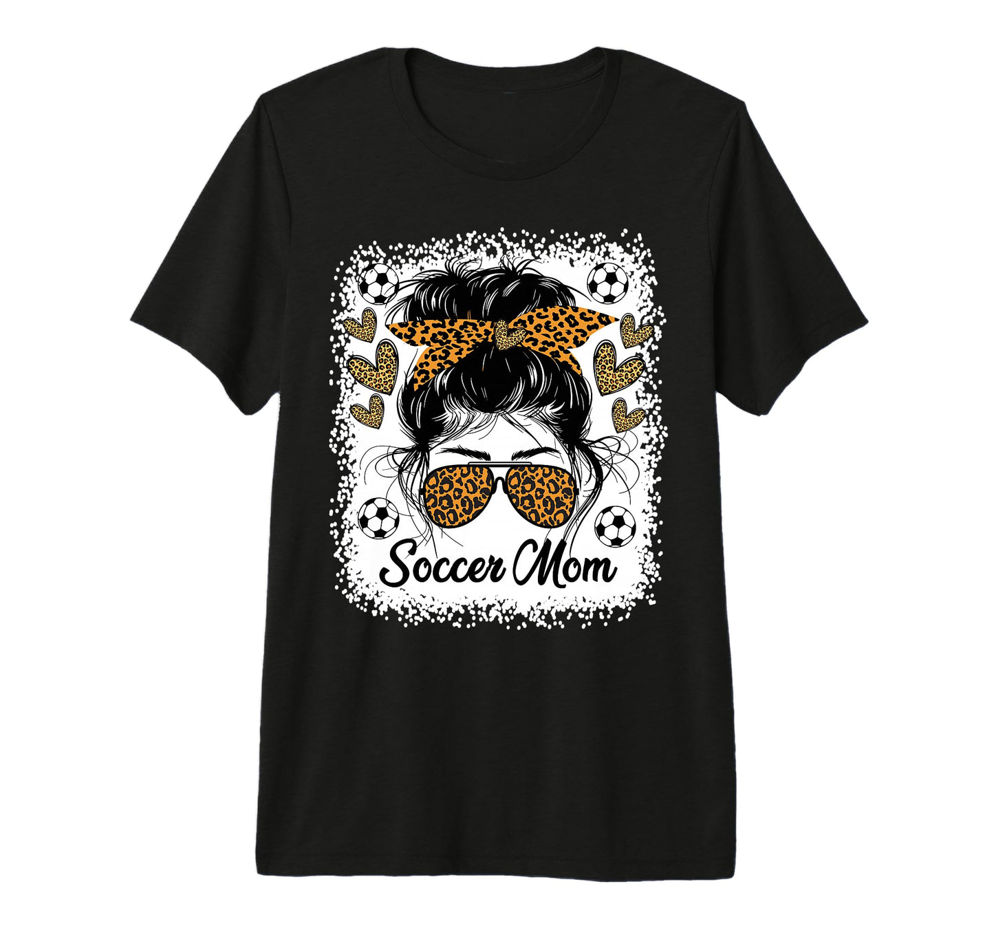 Soccer Mom Soccer Player Stylish Sports T-Shirt - Graphic Print Men Women - T-Shirt, Sweatshirt, Hoodie