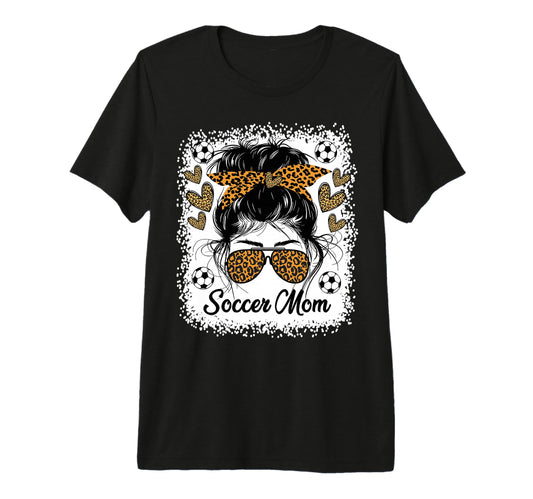 Soccer Mom Soccer Player Stylish Sports T-Shirt - Graphic Print Men Women - T-Shirt, Sweatshirt, Hoodie