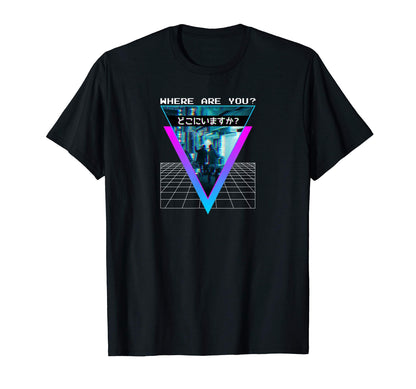 Vaporwave Japan Aesthetic Glitch Art 80S T-Shirt - Streetwear Style Unisex - T-Shirt, Sweatshirt, Hoodie
