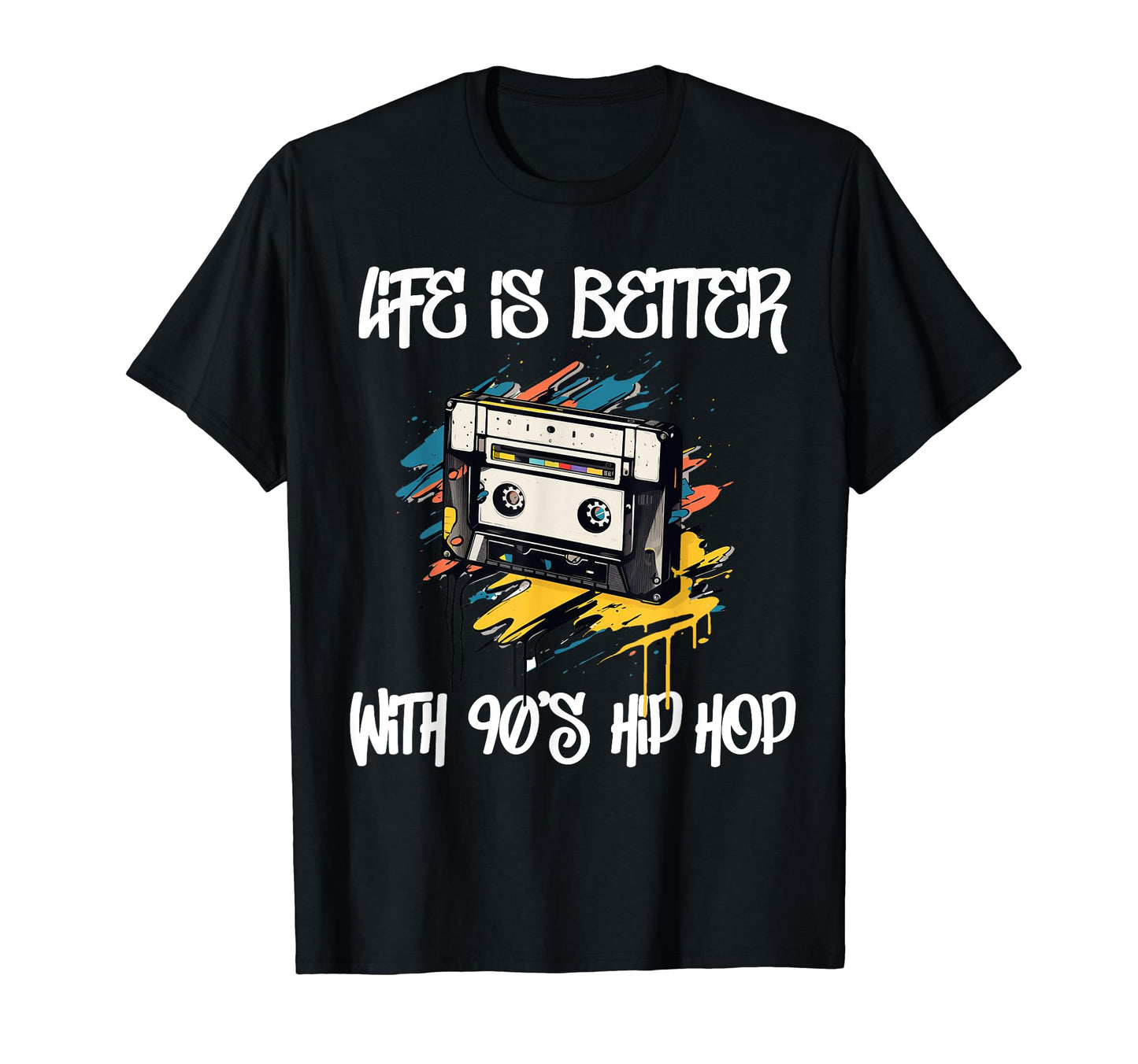 Hip Hop Old School 90S Music Rap T-Shirt - Streetwear Style for Adults - T-Shirt, Sweatshirt, Hoodie