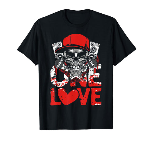 One Love Old School Hip Hop Music 80S T-Shirt - Unique Graphic Men Women - T-Shirt, Sweatshirt, Hoodie