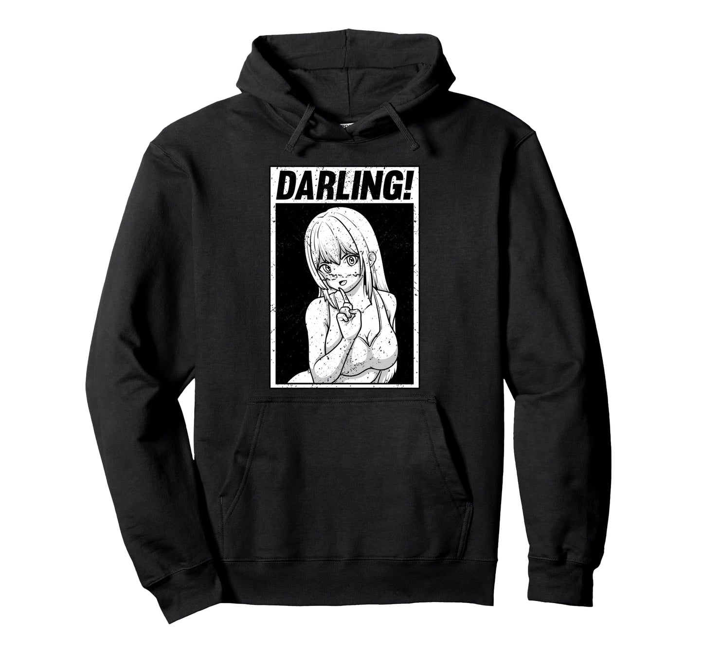 Glitch Waifu Aesthetic Anime Otaku Hoodie - Graphic Print Men Women - T-Shirt, Sweatshirt, Hoodie