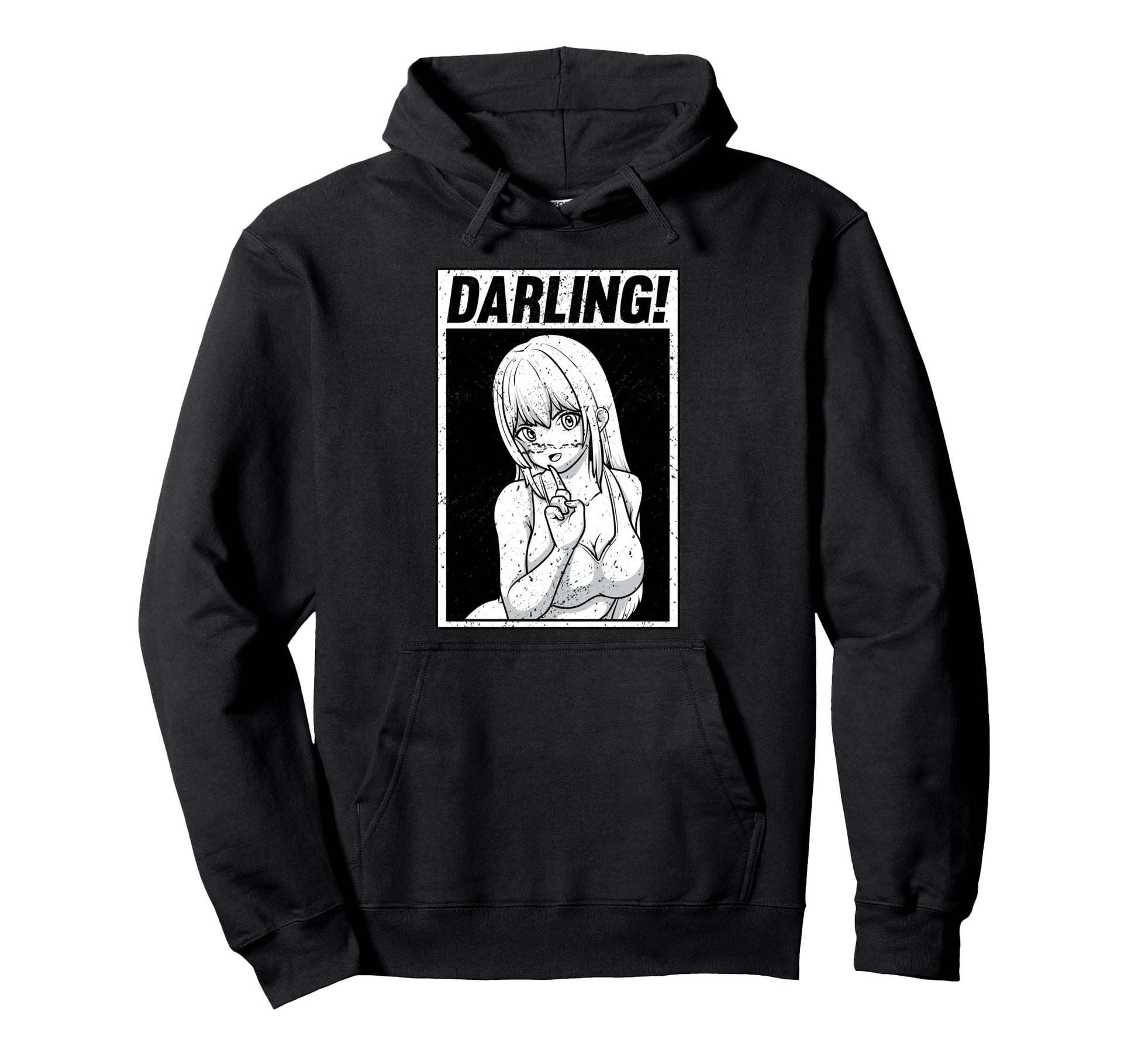 Glitch Waifu Aesthetic Anime Otaku Hoodie - Graphic Print Men Women - T-Shirt, Sweatshirt, Hoodie