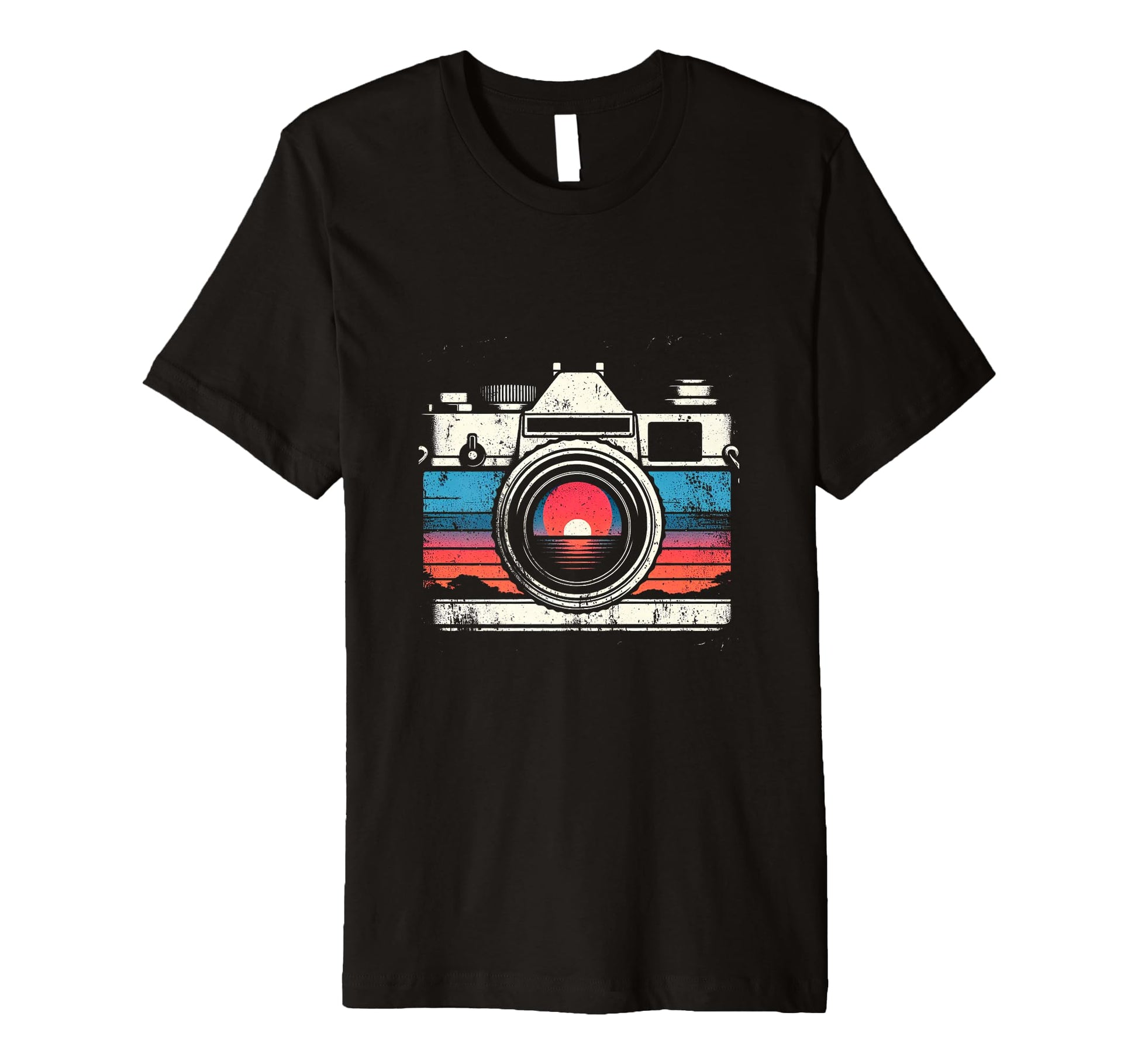 Camera Sunset T-Shirt - Streetwear Style Men Women - T-Shirt, Sweatshirt, Hoodie