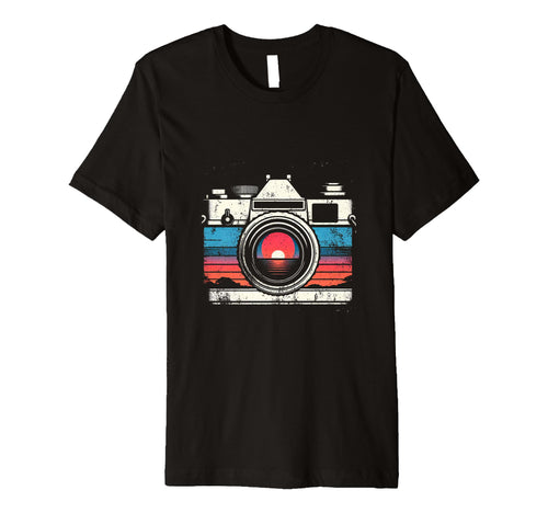 Camera Sunset T-Shirt - Streetwear Style Men Women - T-Shirt, Sweatshirt, Hoodie